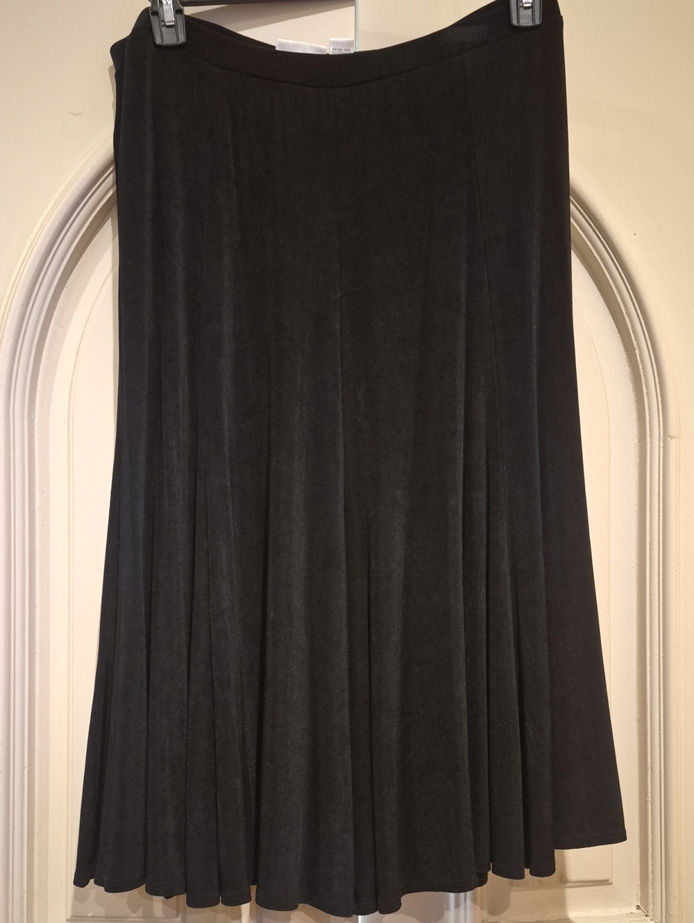 Chico's Black A-Line Maxi Skirt